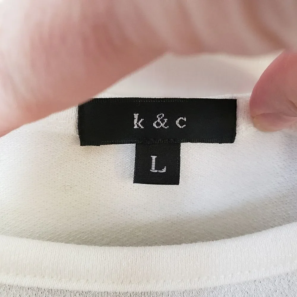 K&C Wing Sleeve High Low Blouse - Picture 3 of 7